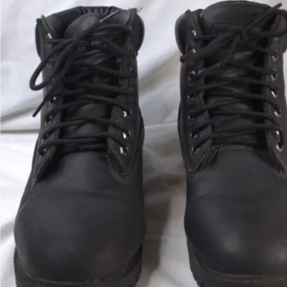 U.S. Polo Assn. Black Leather Boots Classic Design